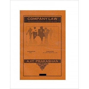 Ajit Prakashan's Company Law Notes For LL.M Sem - III by Adv. Sudhir J. Birje